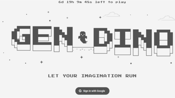Descubre la versión de IA del juego del dinosaurio de Google y corre porque desaparecerá pronto