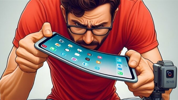 Youtubers vuelven a maltratar al nuevo iPad Pro 2024, pero acaban descubriendo su resistencia a la torsión