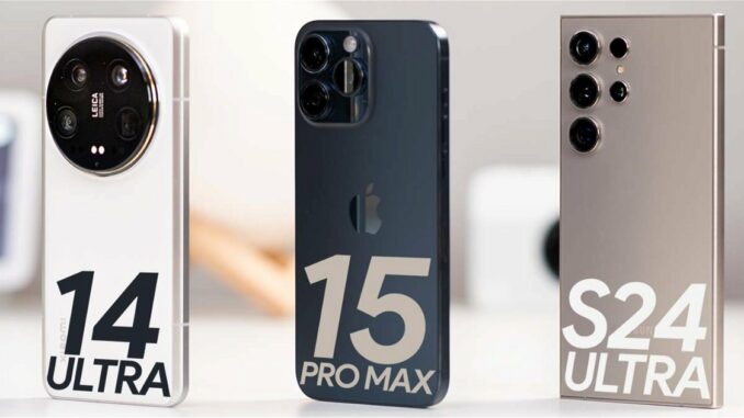 ¿Cuál es el mejor smartphone del mercado? iPhone 15 Pro Max vs Samsung Galaxy S24 Ultra vs Xiaomi 14 Ultra