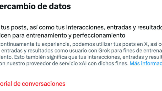 Cómo evitar que Twitter use tus datos para entrenar su IA