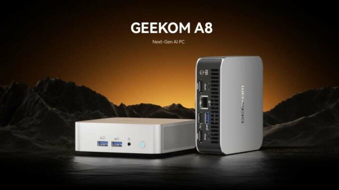 GEEKOM A8: el miniPC más potente del mercado, ahora también un 22% de descuento