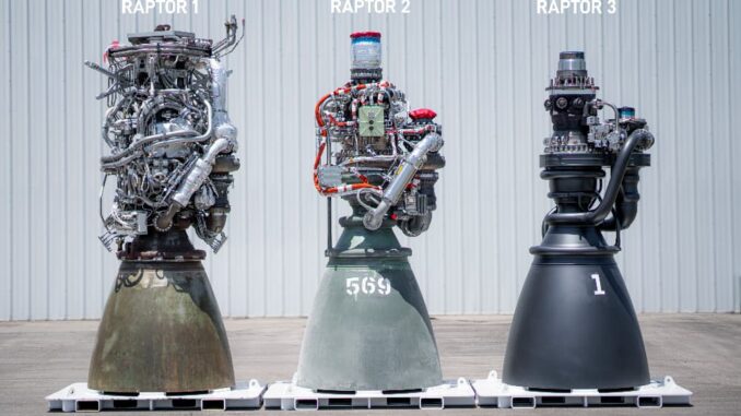 SpaceX presenta el Raptor 3, la versión más reciente y mejorada del motor del Starship