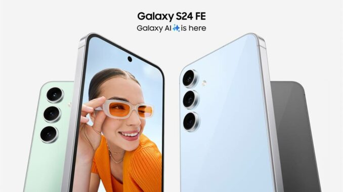 El Samsung Galaxy S24 FE es oficial y llega con mucha IA y 7 años de actualizaciones