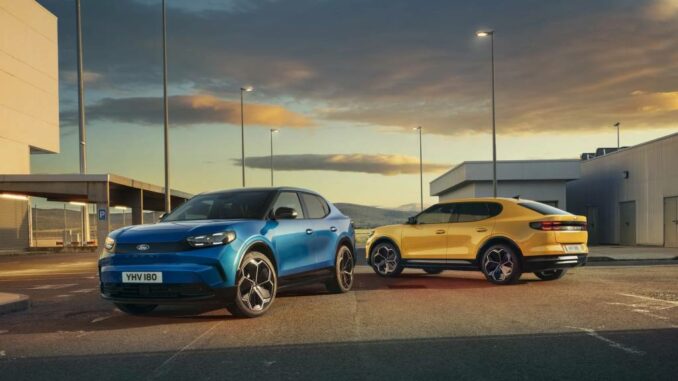 El regreso del Ford Capri: un coupé eléctrico que renueva un clásico