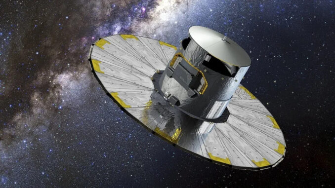 El telecopio espacial Gaia de la Agencia Espacial Europea hizo hoy sus últimas observaciones