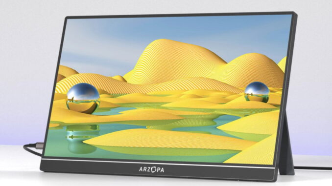 Buena calidad de imagen y ligero: este monitor portátil tiene doble descuento y un precio muy atractivo