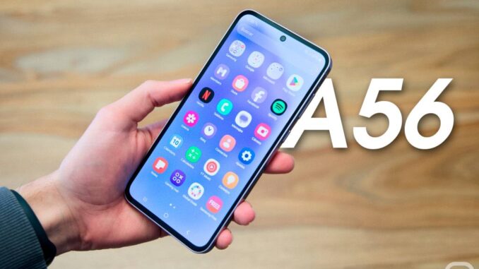 Samsung va a revolucionar la gama media: así es el esperado Galaxy A56 (se ha filtrado todo)