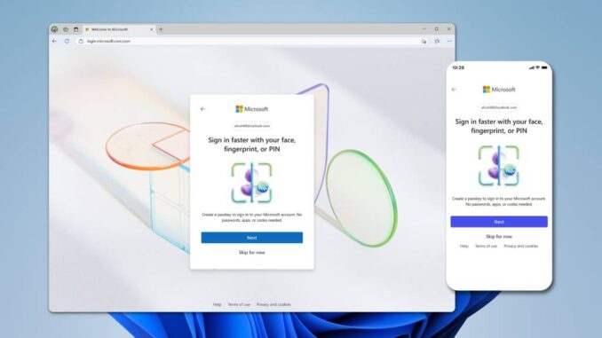Microsoft mata las contraseñas en todas las cuentas de usuario nuevas