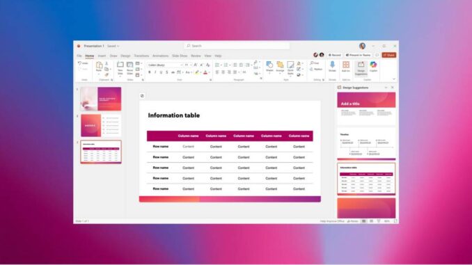PowerPoint estrena una función que mejora tus diapositivas con ayuda de la IA